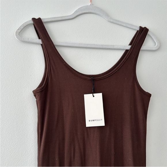 Bumpsuit Maternity Midi Dress - Picture 4 of 6